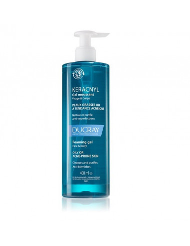 Ducray Keracnyl gel de curatare anti-acnee, 400 ml, LAB. PIERRE FABRE FRANTA