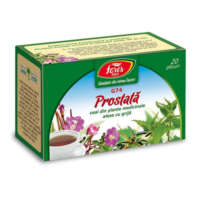 Ceai prostata x 20 pl