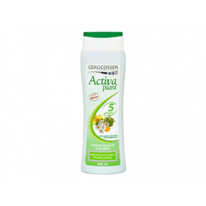 Activa sampon tonifiant 5 plante x 400ml