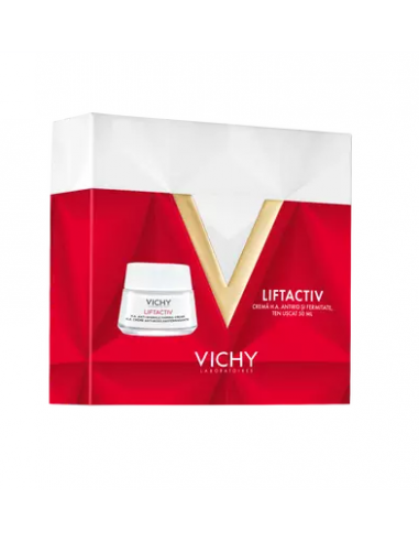 Vichy pachet liftactiv crema H.A. de zi antirid si fermitate pentru ten uscat, 50 ml, LAB. PIERRE FABRE FRANTA