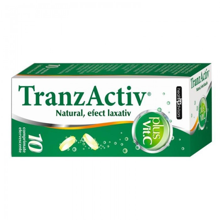 Tranzactiv plus vitamina C x 10 cpr eff