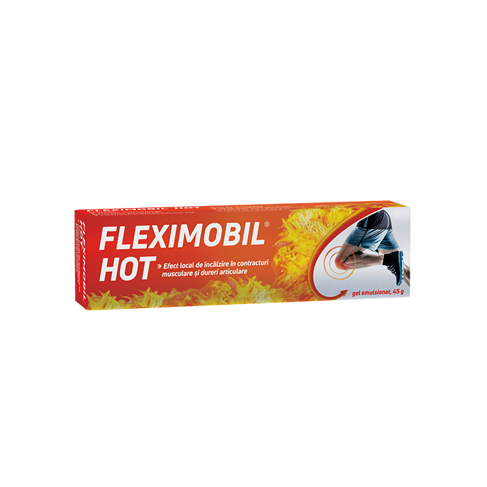 Fleximobil Hot Gel Emulsionat x 45g