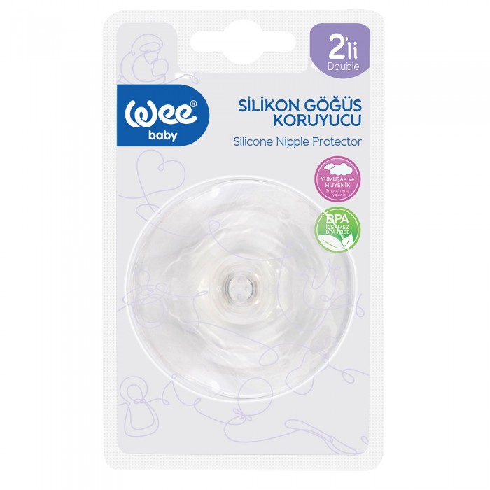 Protectie pentru san din silicon x 2 buc - cod 900, Wee Baby