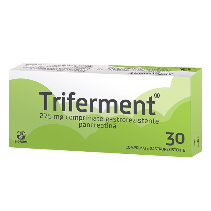 Triferment x30 cpr filmate, Biofarm Sa Romania