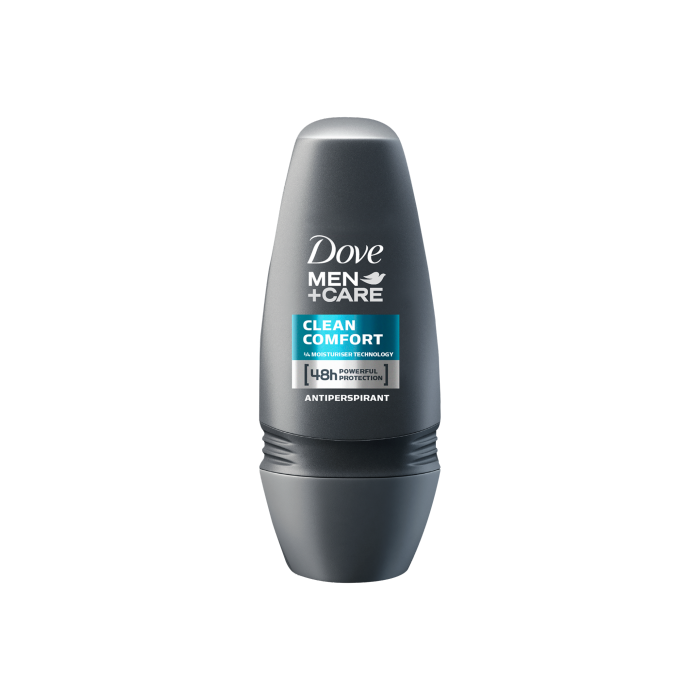 Dove Men Deo Roll On Clean Confort x 50 ml