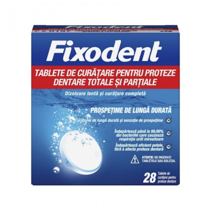 Fixodent tablete x 28 buc