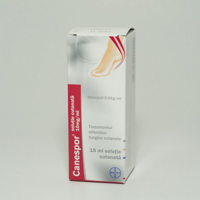 Canespor Solutie Cutanata 10mg/ml x 15ml, Bayer Ag Germania