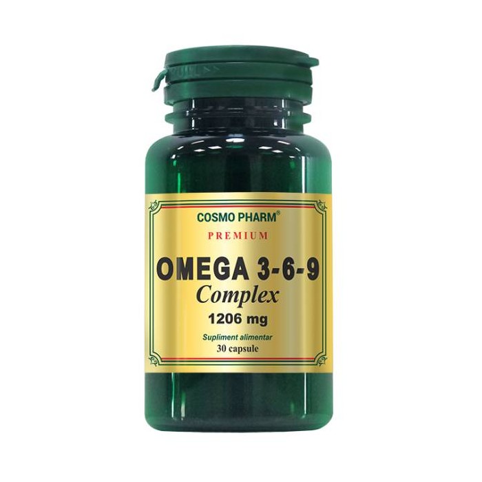 Omega 369 ulei in 1000mg premium x 30 cps