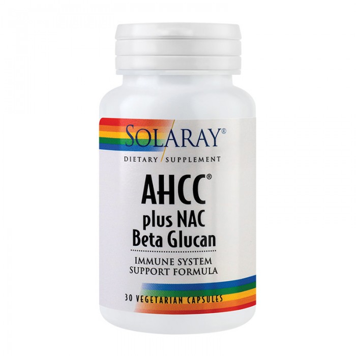 AHCC plus NAC Beta-glucan, 30 capsule, Secom