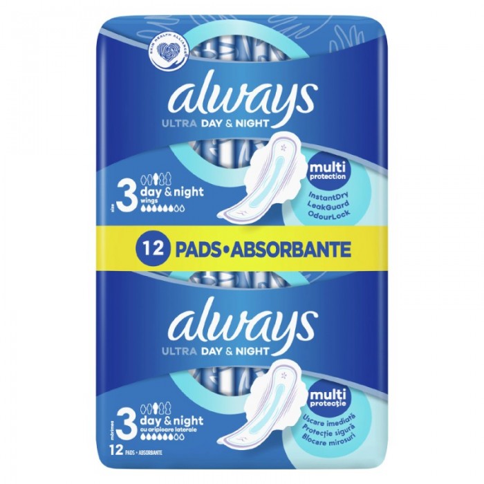 Always ultra night duo, 12 buc, Procter & Gamble