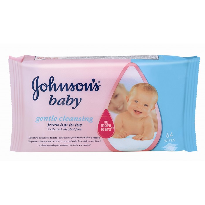 Johnsons Baby servetele umede Gentle x 64 buc