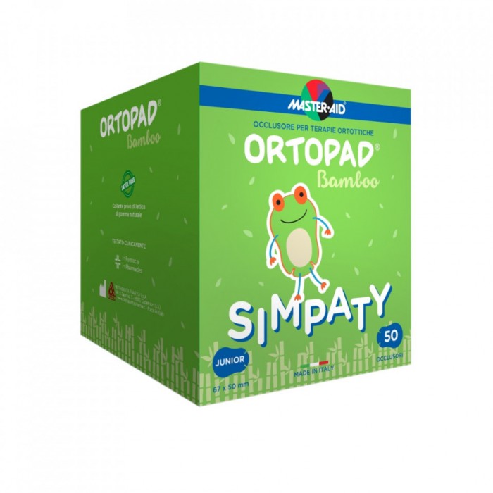 Plasturi oculari Ortopad Simpaty Junior, 67 x 50 mm, 50 de buc, Master Aid