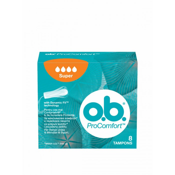 O.B. ProComfort Super, 8 buc, Johnson & Johnson