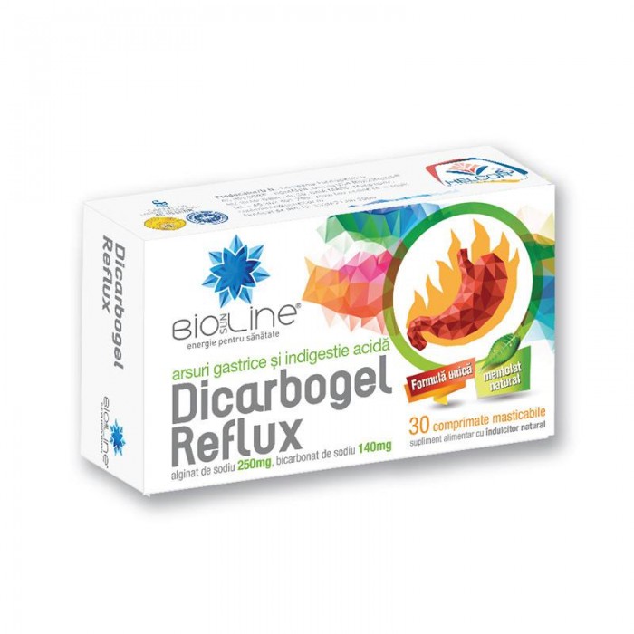 Dicarbogel reflux x 30 cpr