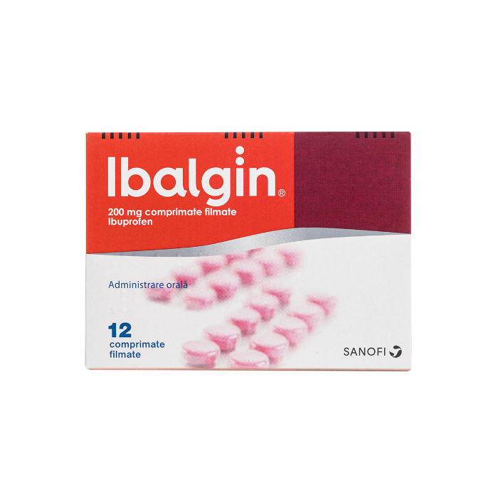 Ibalgin 200mg x12cpr filmate, Sanofi Romania S.R.L. - Romania