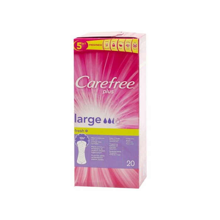 Carefree large fresh, 20 buc, Procter & Gamble