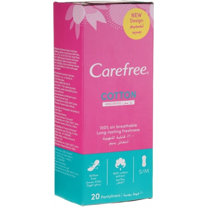 Carefree cotton, 20 bucati, Procter&Gamble