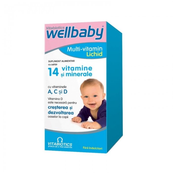 Wellbaby Multivitamin Sirop, 150 ml, Vitabiotics