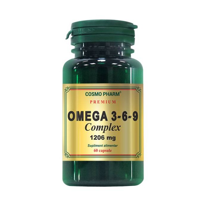 Omega 369 ulei in 1000mg premium x 60 cps