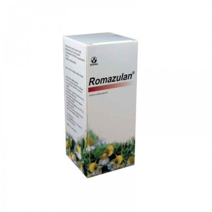 Romazulan sol.or/cutan x 100ml, Biofarm Sa Romania