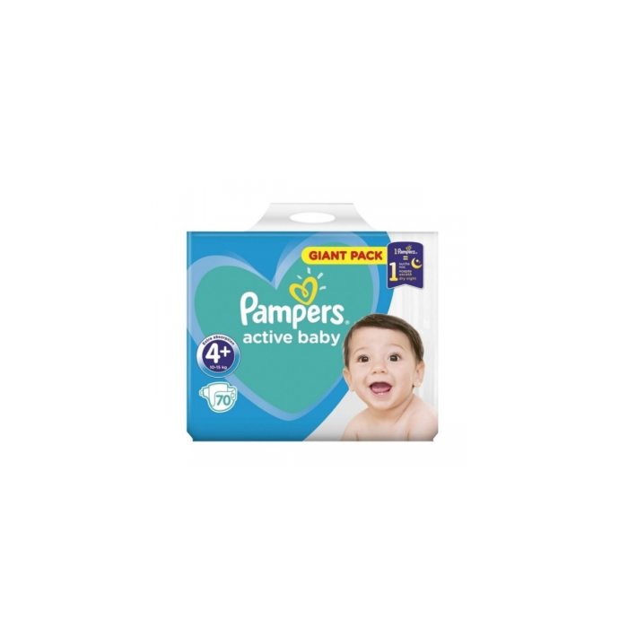 Pampers nr 4 x 70 buc