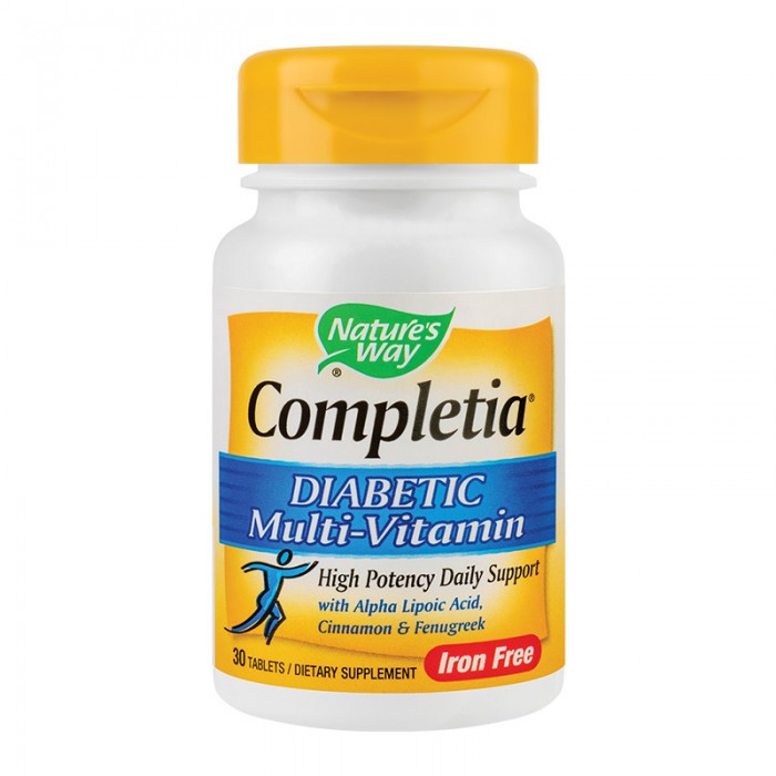 Completia diabetic, 30 tablete, Secom