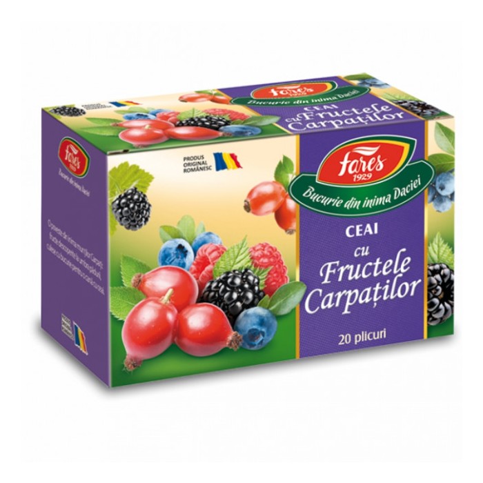 Ceai fructele carpatilor x 20pl