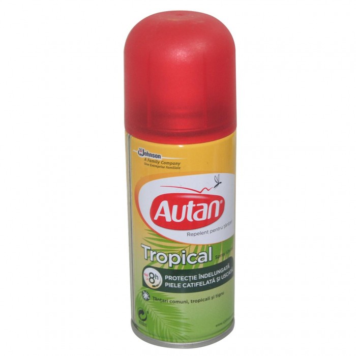 Autan flamily tropical spray x 100ml