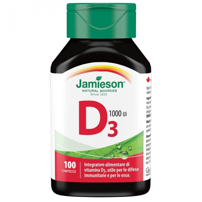 Vitamina D3, 100 cps, Jamieson Laboratories