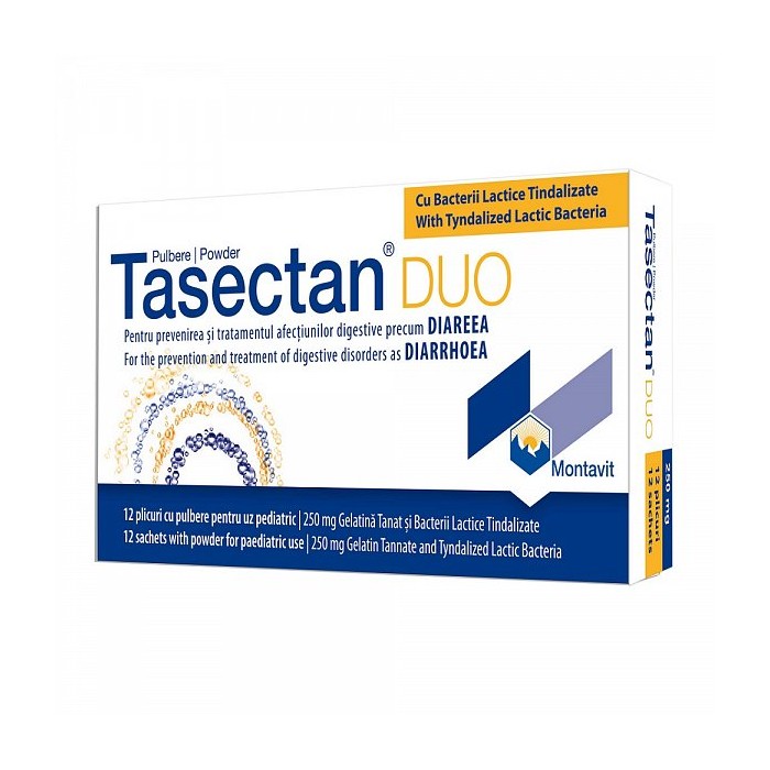 Tasectan duo 250mg x 12pl