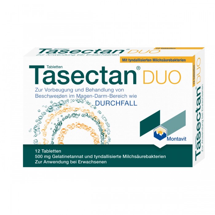 Tasectan duo 500mg x 12cpr