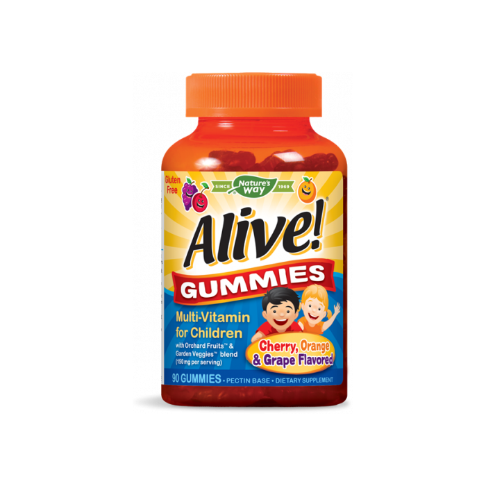 Alive multi-vitamine gumate pentru copii x90 jeleuri