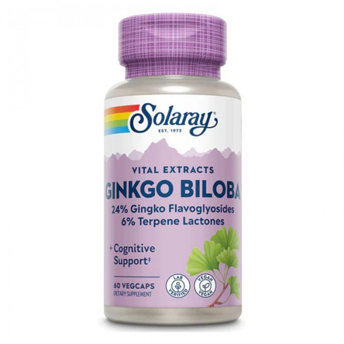 Ginkgo biloba 60 mg, 60 capsule, Secom