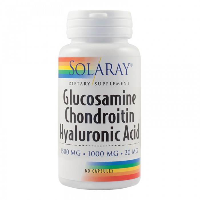 Glucosamine Chondroitin Hyaluronic Acid, 60 capsule, Secom