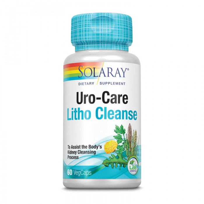 Uro-care litho cleanse x 60 cps vegetale