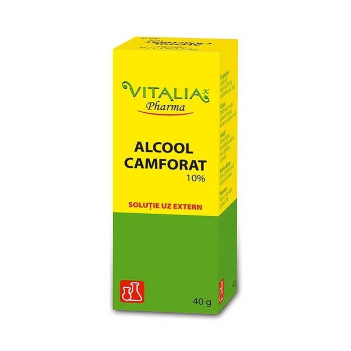 Alcool camforat 10%, 40g, Vitalia