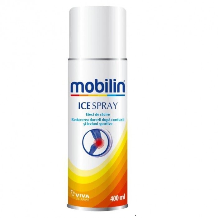 Mobilin spray gheata ice x 400 ml, Vitalia