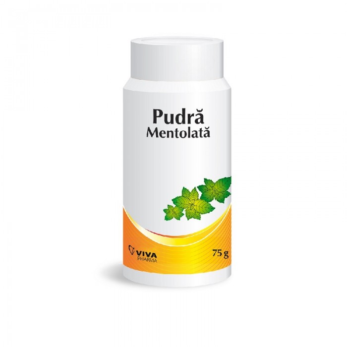 Pudra mentolata, 75g, Vitalia