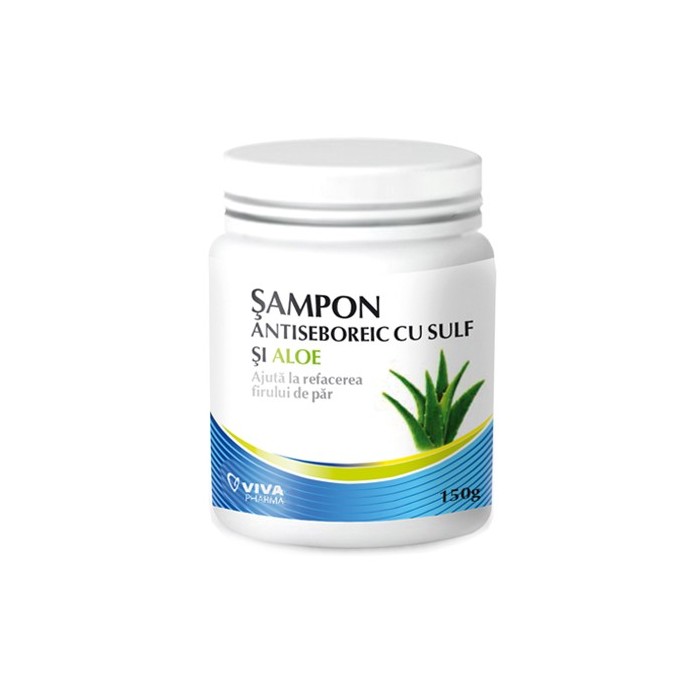 Sampon antiseboreic cu aloe, 150g, Vitalia