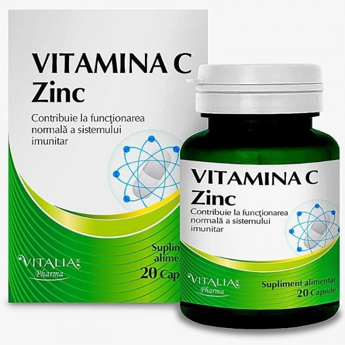 Vitamina CZn x20 cps, Vitalia