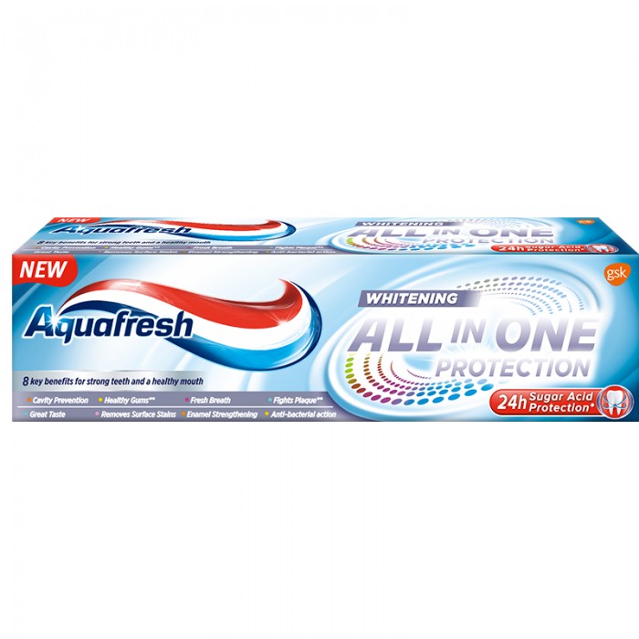 Aquafresh pasta dinti all in one x75ml