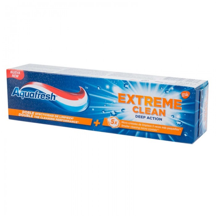 Aquafresh pasta dinti extreme clean deep action x75ml