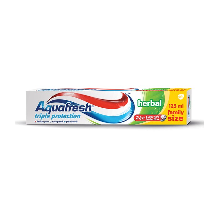 Aquafresh pasta dinti herbal x125ml