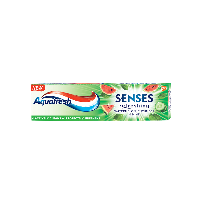 Aquafresh pasta dinti senses watermelon x75ml