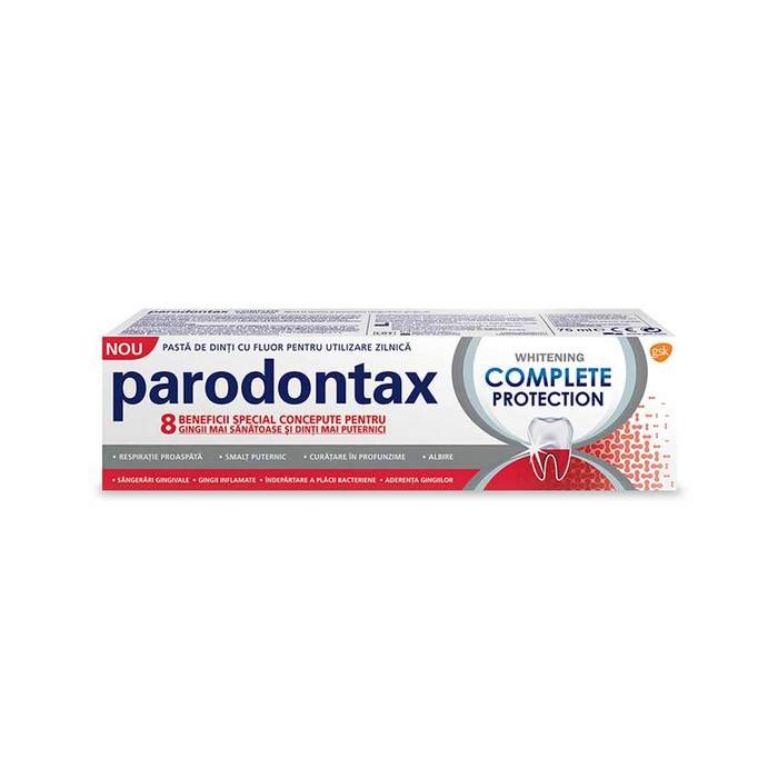 Parodontax pasta dinti complete protection whitening x75ml