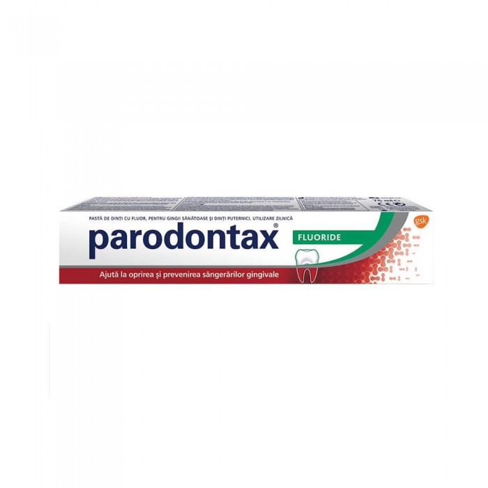 Parodontax pasta dinti fluoride x75ml duo pack -50% din al doilea produs