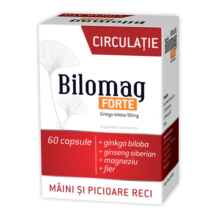 Bilomag forte circulatie x60cps