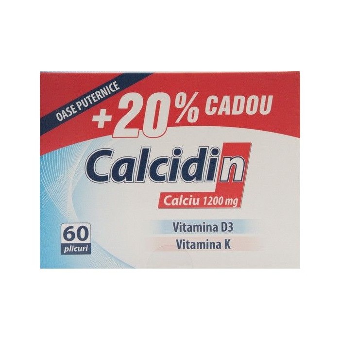 Calcidin, 60 Plicuri, Zdrovit
