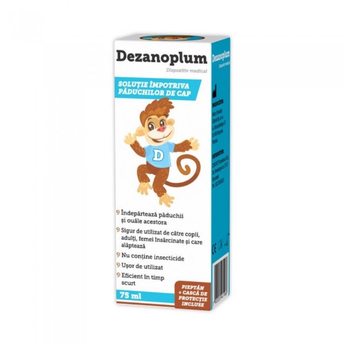Dezanoplum solutie impotriva paduchilor x 75 ml