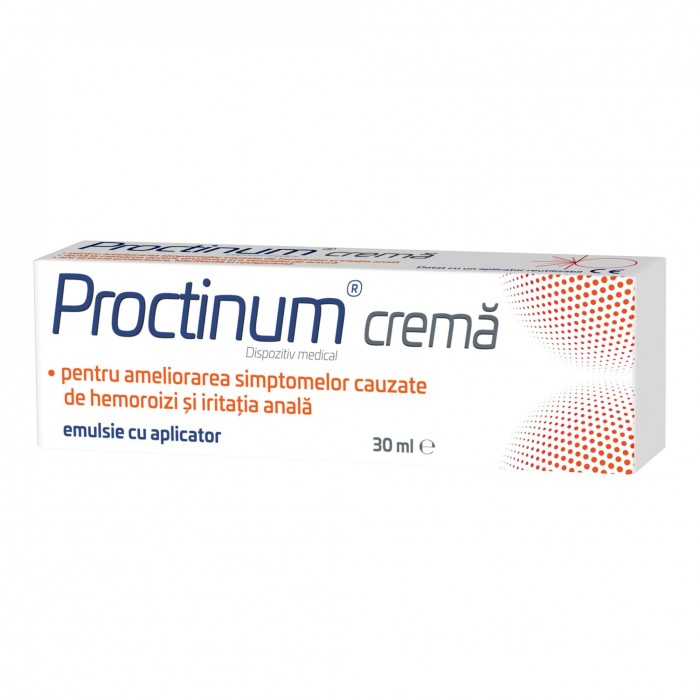 Proctinum Crema hemoroizi, 30 ml, Zdrovit